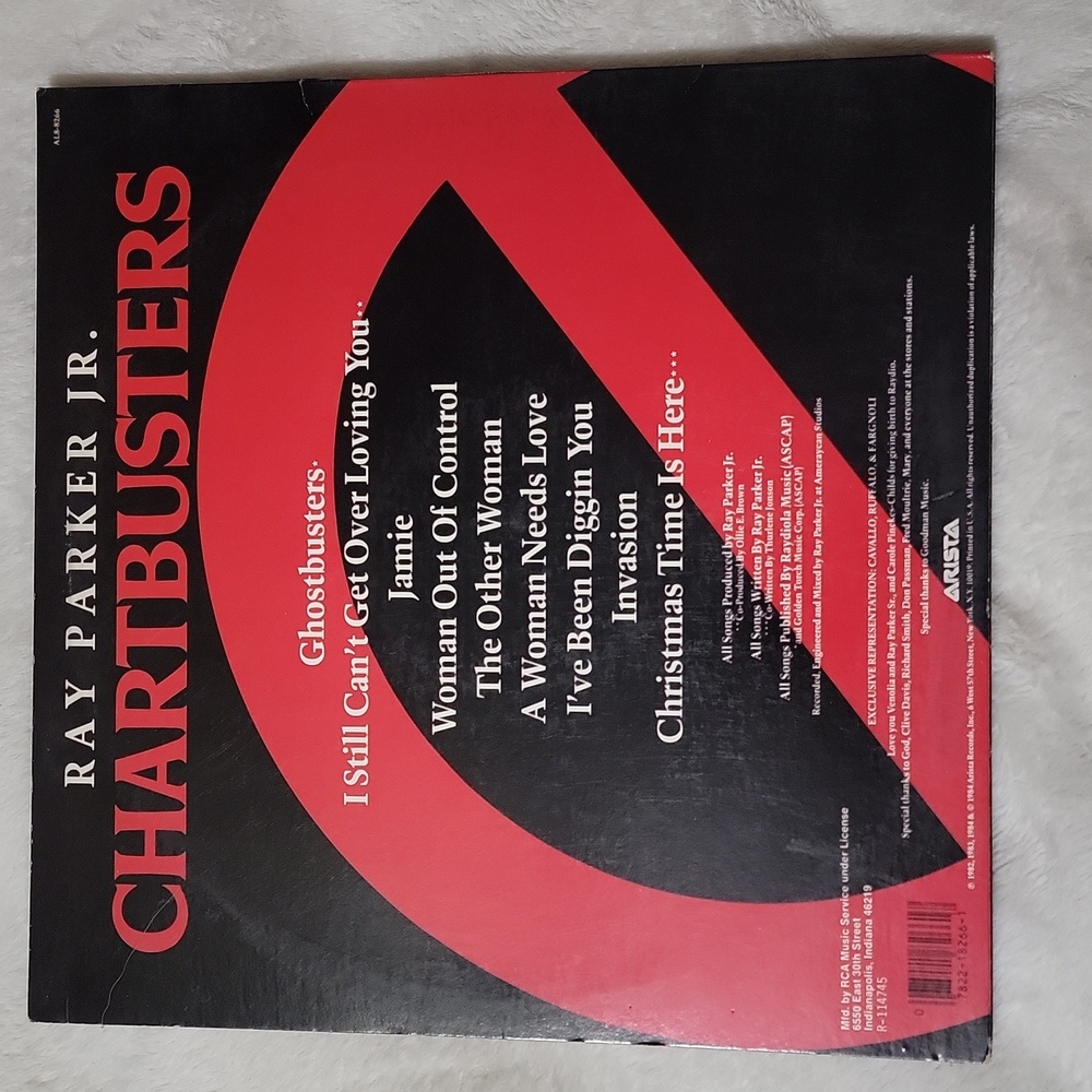 Ray Parker Jr. Chartbusters Vinyl Record - Picture 2 of 5
